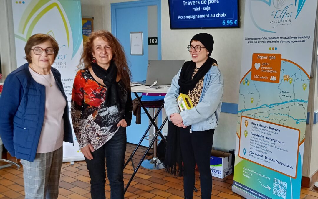« Grandir ensemble  » Les ELFES  :Notre stand à ITS en AVRIL